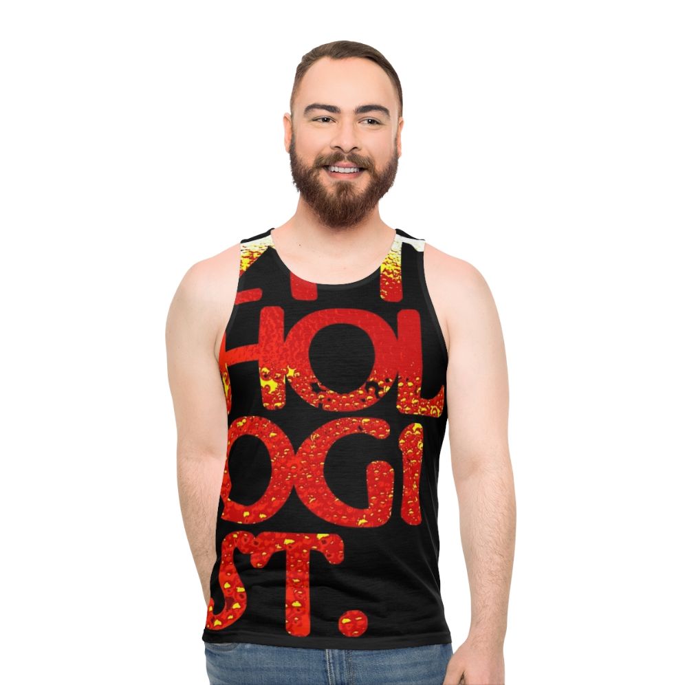 Zythologist unisex beer brewing bubble art tank top - men