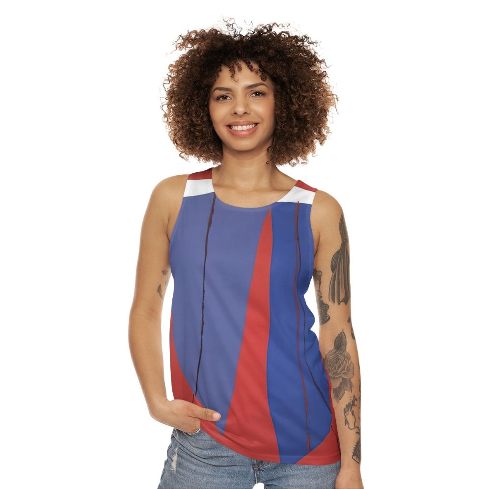 Abstract Art Unisex Tank Top featuring Ray Parker Artwork - women