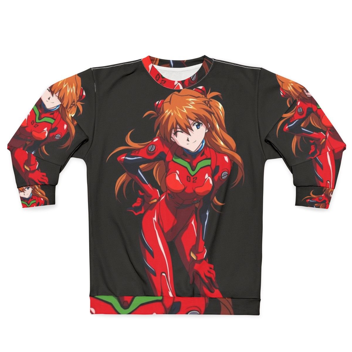 Asuka Sweatshirt 2 - Neon Genesis Evangelion Anime Apparel