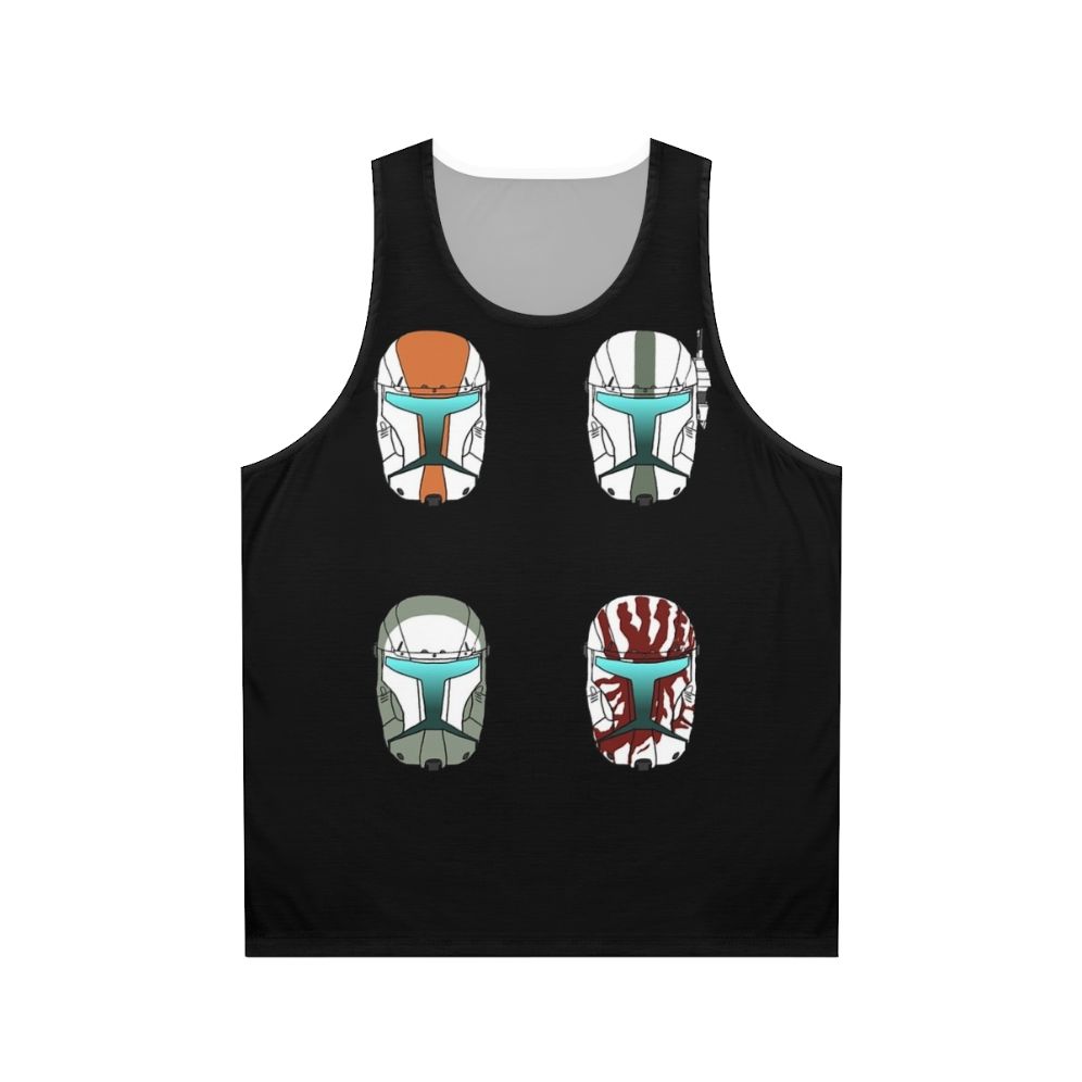 Delta Squad Helmets Unisex Star Wars Tank Top