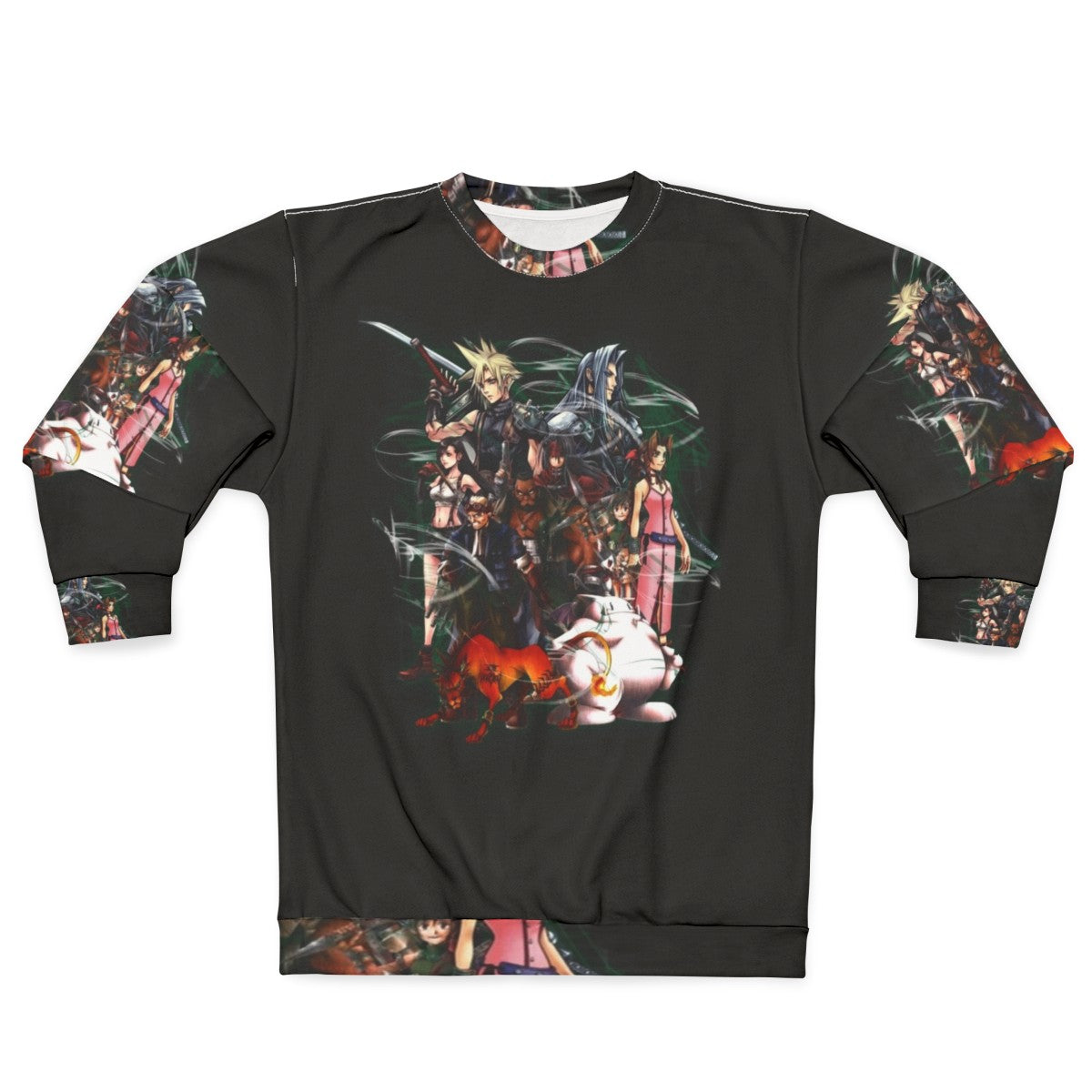 Final Fantasy VII Collage Graphic Sweatshirt