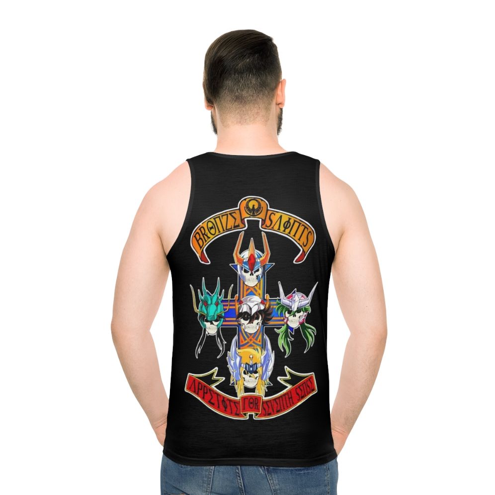 Saint Seiya Unisex Tank Top - men back