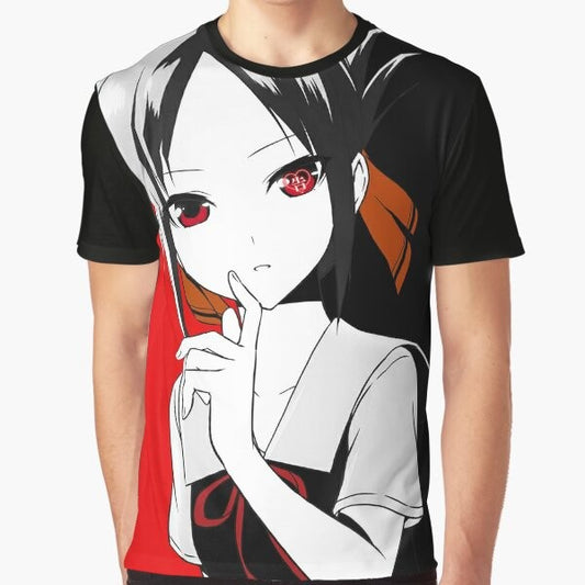 "Kaguya-sama: Love is War" anime graphic t-shirt featuring the Persona design