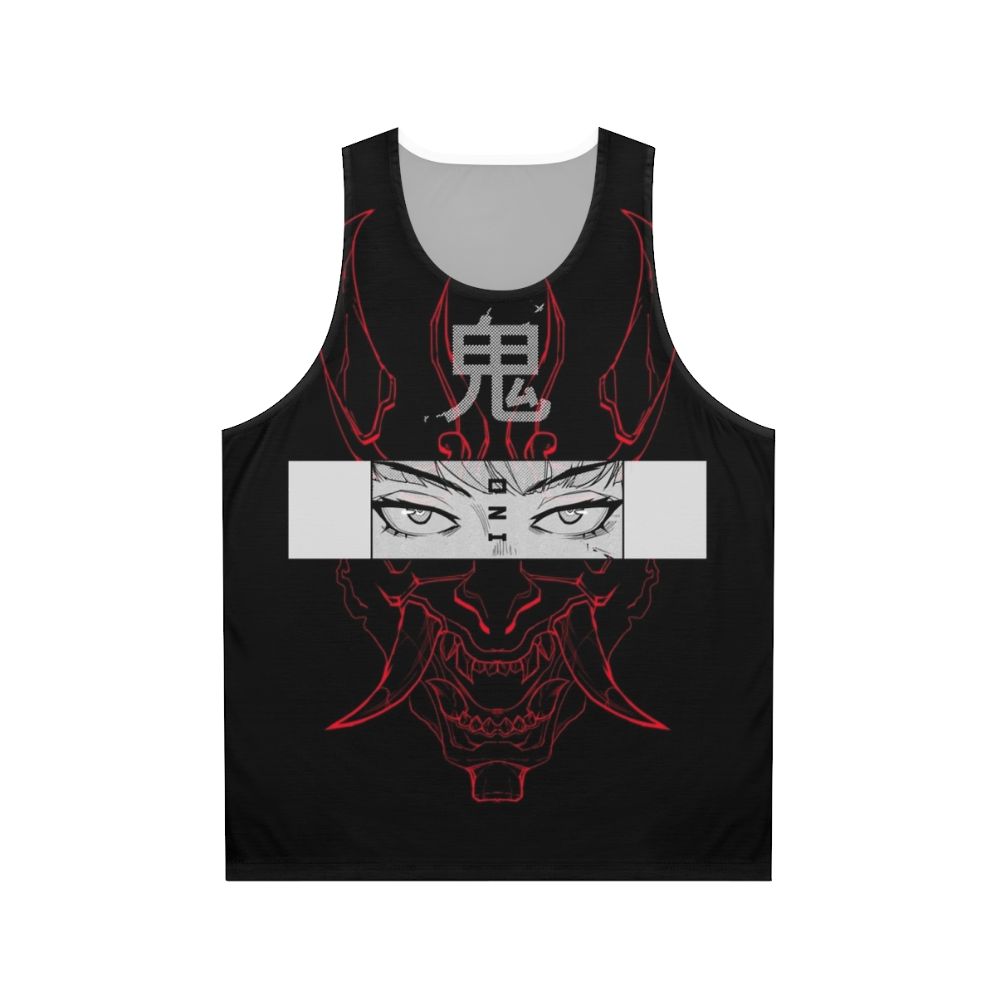 Oni Japanese Cyberpunk Unisex Tank Top