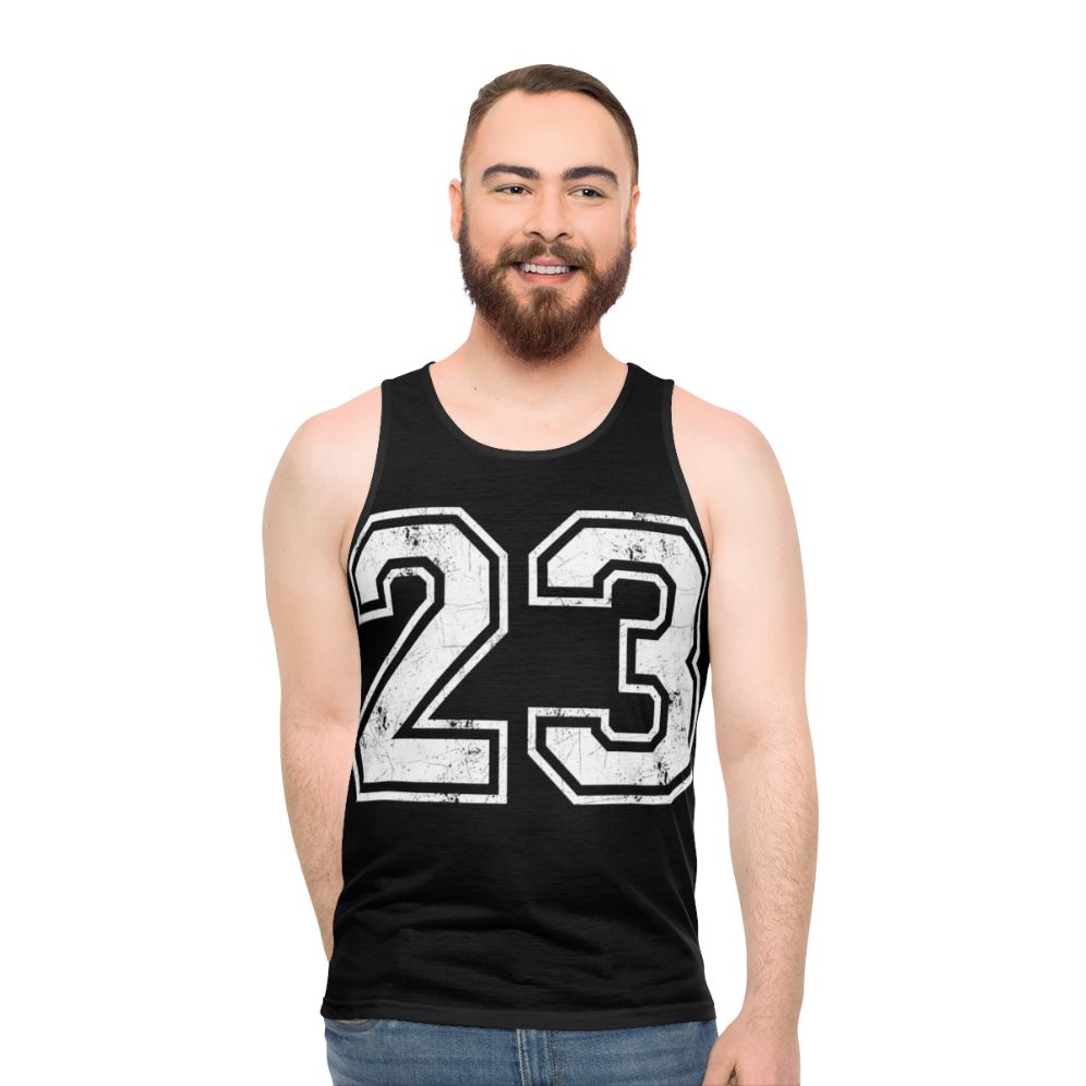 Sports Jersey Number 23 Unisex Tank Top - men