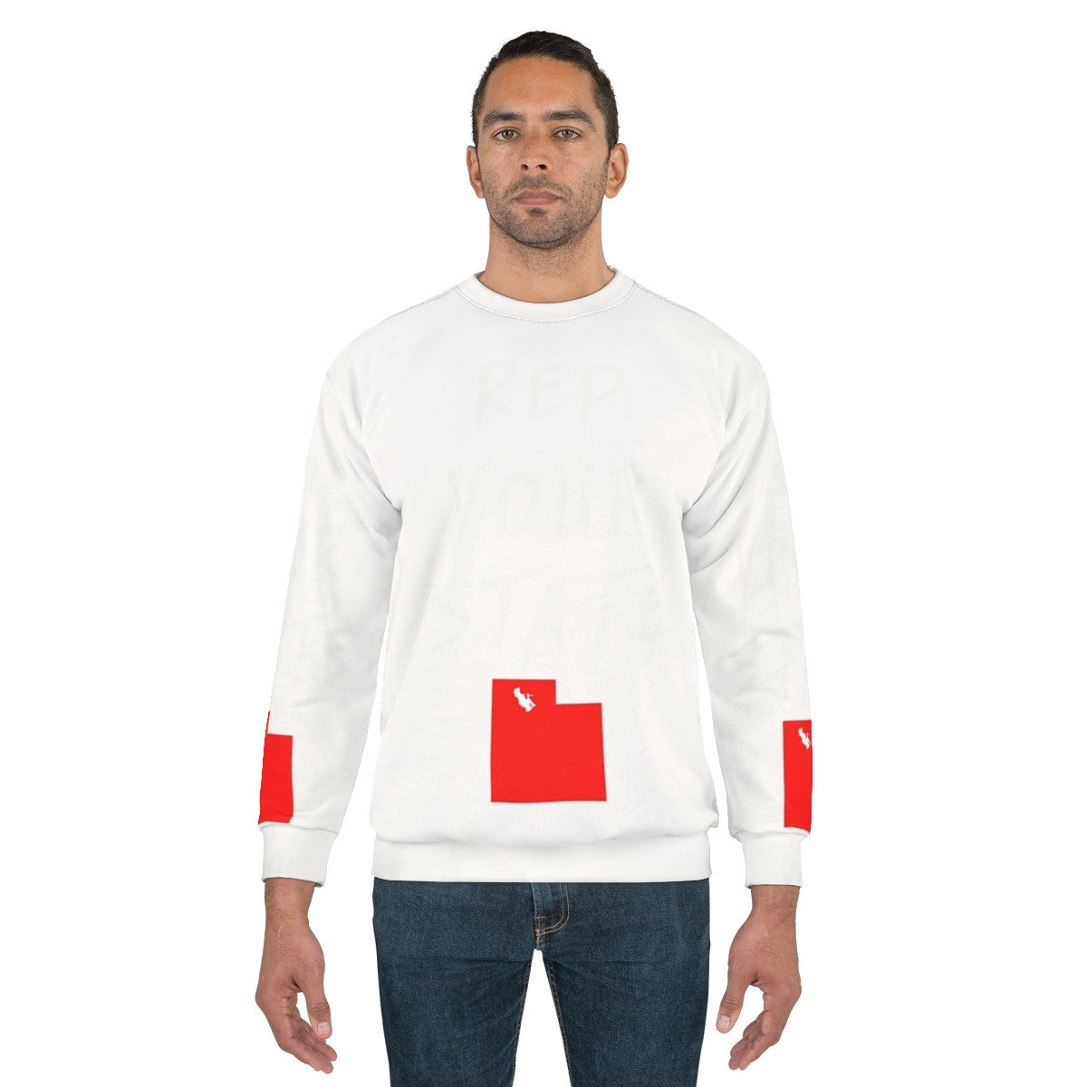 Utah state pride sweatshirt - men