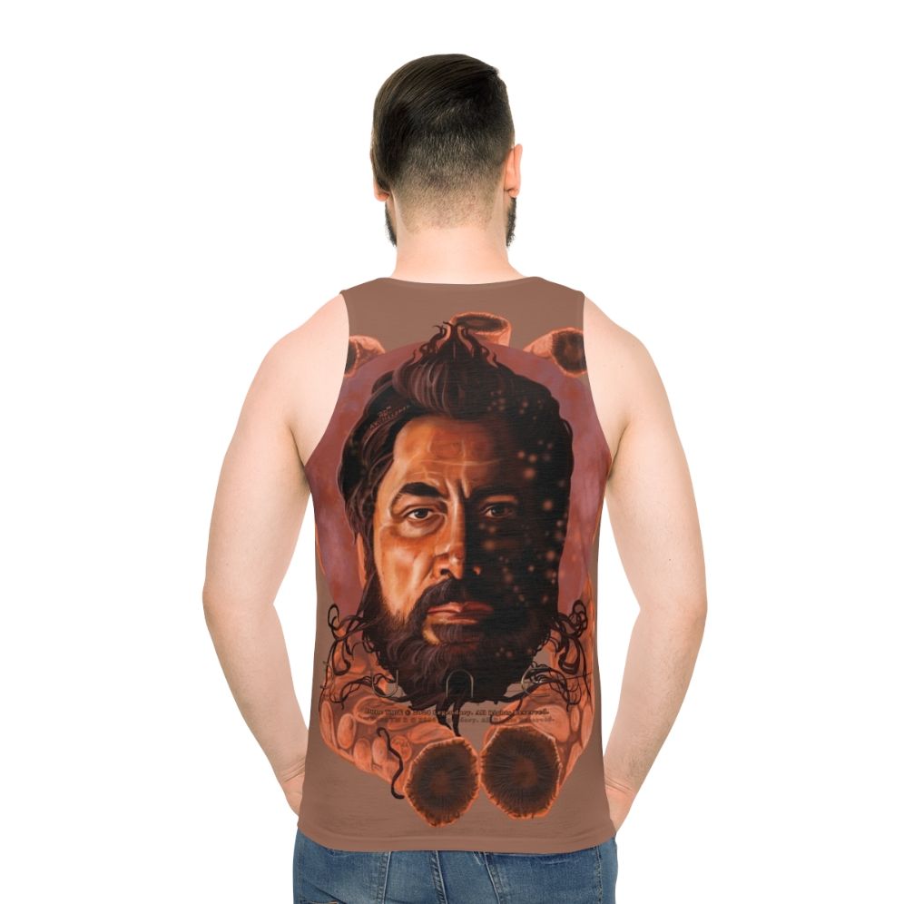 Dune movie fanart unisex tank top - men back