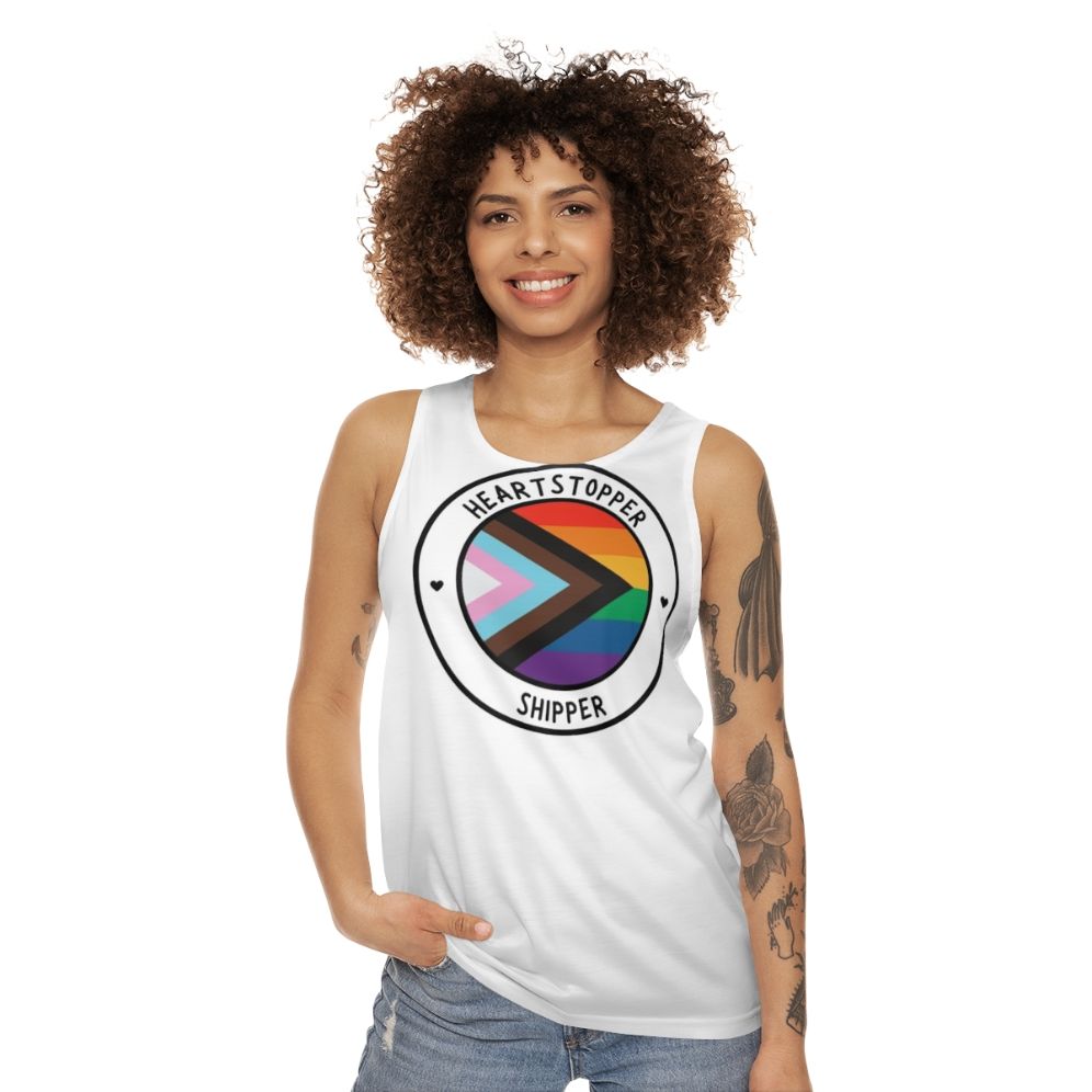 Heartstopper Inspired Unisex Tank Top - women