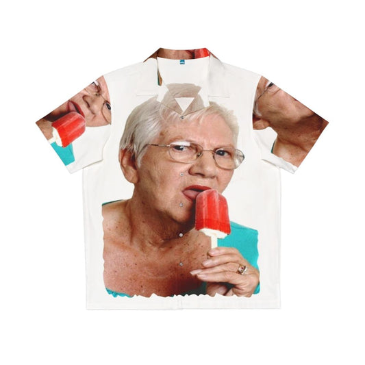 Grandma's Tropical Ice Cream Hawaiian Shirt