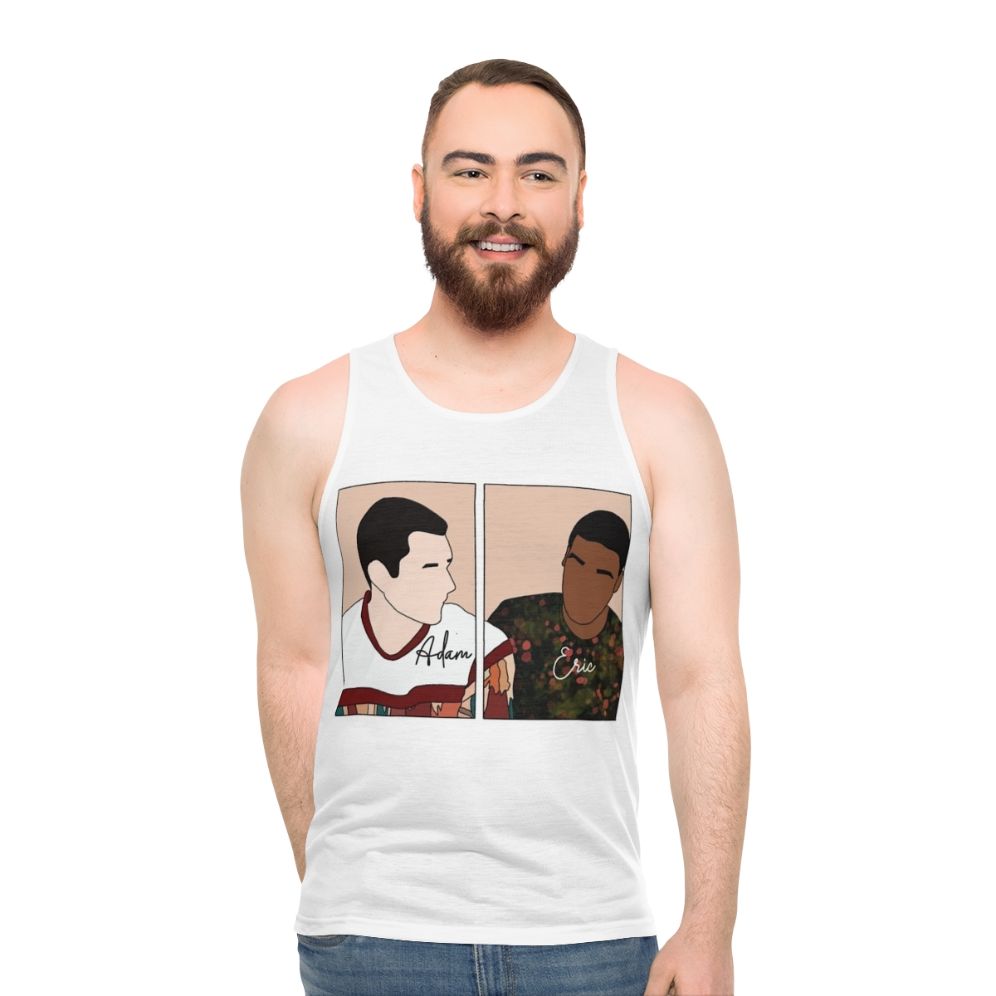 Sex Education Adam and Eric Unisex Tank Top - men