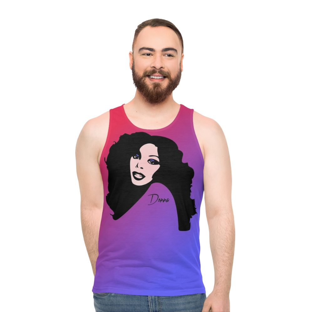 Donna Summer Pop Art Unisex Tank Top - men