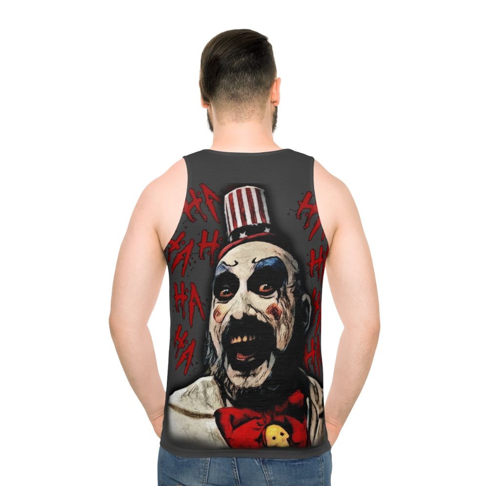 Captain Spaulding Unisex Horror Tank Top - men back