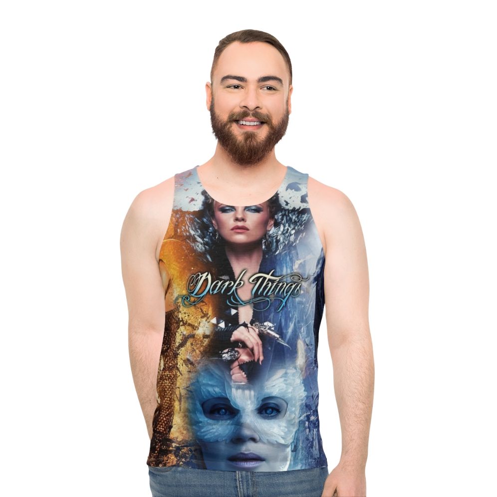 Evil Queen Ice Queen Fantasy Art Unisex Tank Top - men