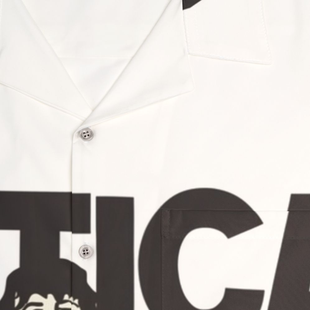 Attica Hawaiian Shirt - Retro Fashion Inspired by 1970s Cinema - Detail