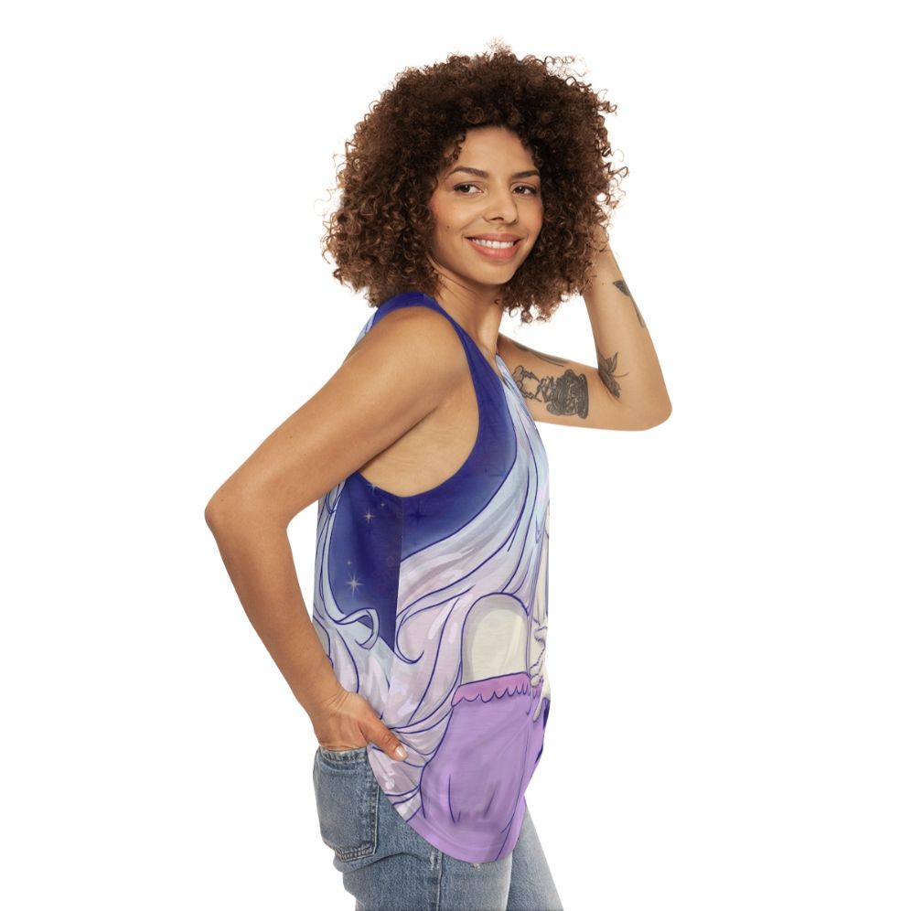 The Last Unicorn Lady Amalthea Fantasy Tank Top - women side