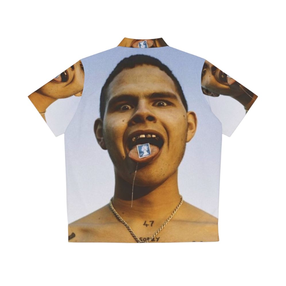 Slowthai Hawaiian Shirt with Indie and Alternative Aesthetic - Back