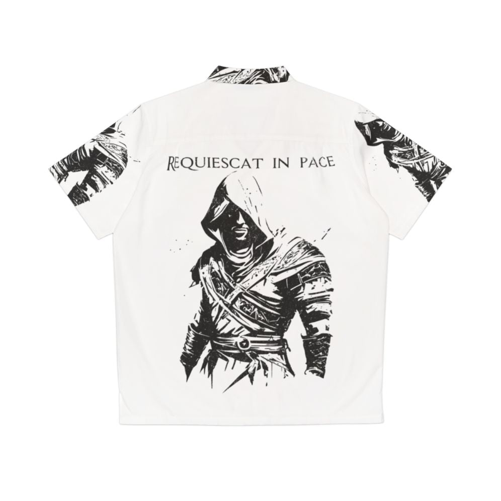 Assassin's Creed Requiescat In Pace Hawaiian Shirt - Back