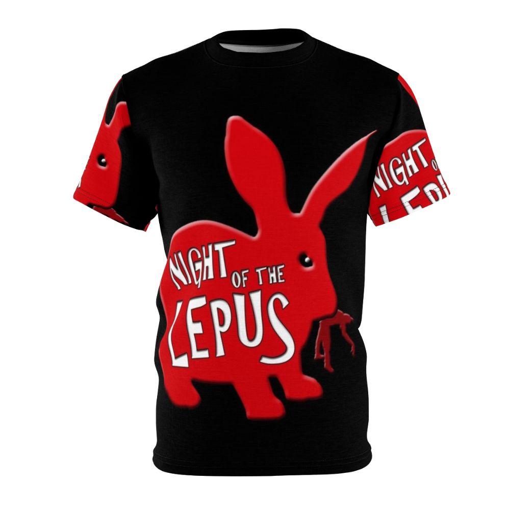 Vintage-style t-shirt featuring the classic 1970s horror movie "Night of the Lepus"