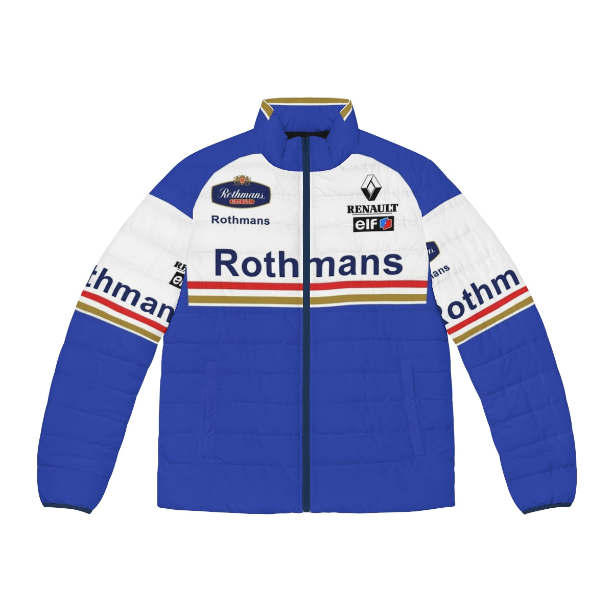 Gp2 Tribute Williams Puffer Jacket - Racing-inspired design with warm insulation