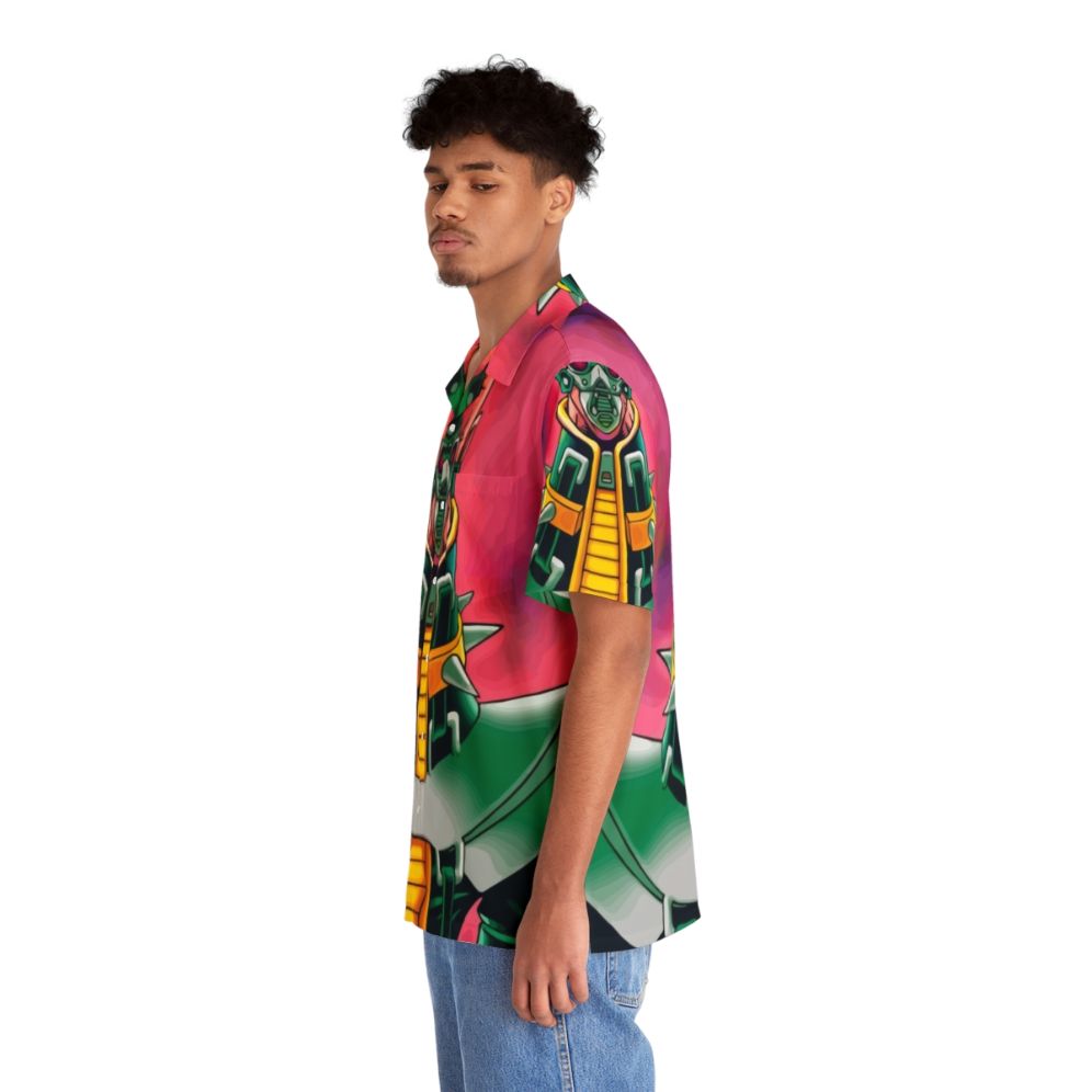 Jinzo Hawaiian Shirt - Yu-Gi-Oh Inspired Casual Wear - People Left