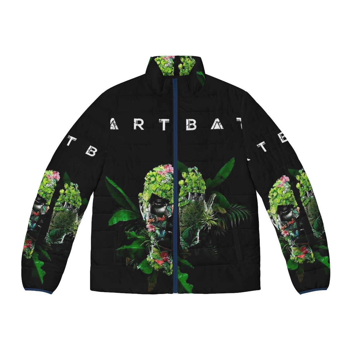 Artbat Puffer Jacket - A stylish and warm winter outerwear designed for music fans