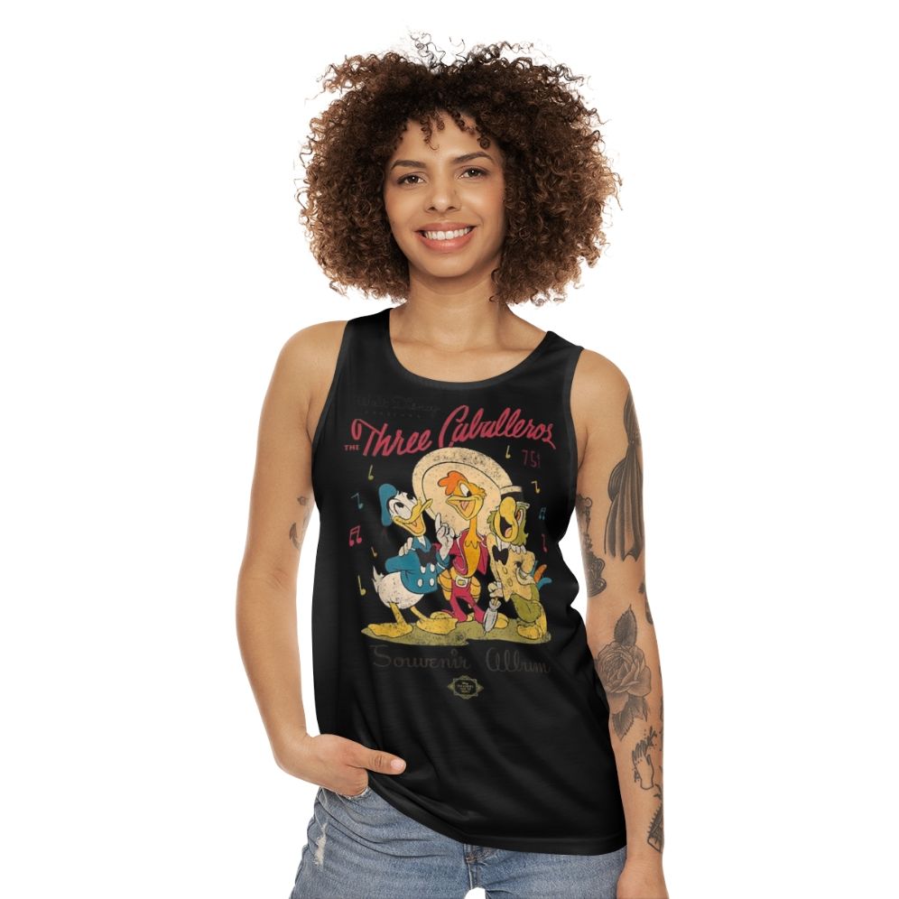 The Three Caballeros Disney Cartoon Unisex Tank Top - women