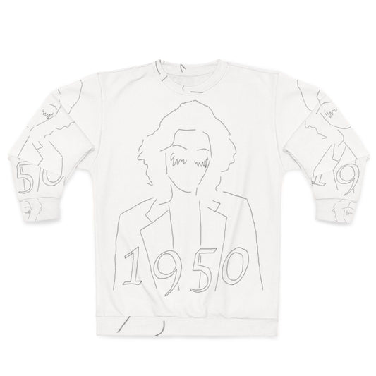 King Princess 1950 Sweatshirt, featuring lesbian pride and synth pop music design