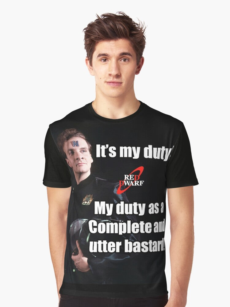 Red Dwarf Rimmer "It's My Duty" Graphic T-Shirt - Men