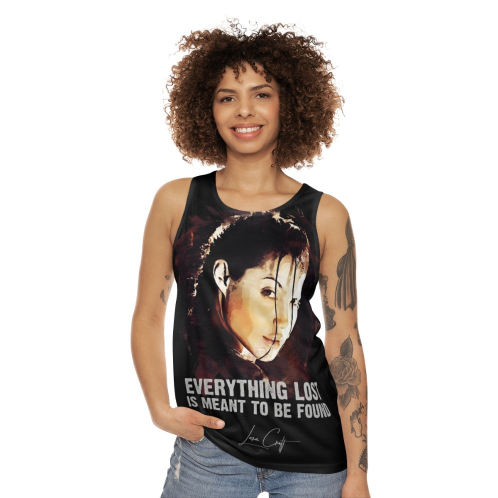 Angelina Jolie Tomb Raider Unisex Tank Top - women