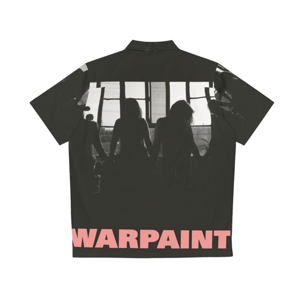 Warpaint Heads Up Hawaiian Shirt, Indie Band Music - Back