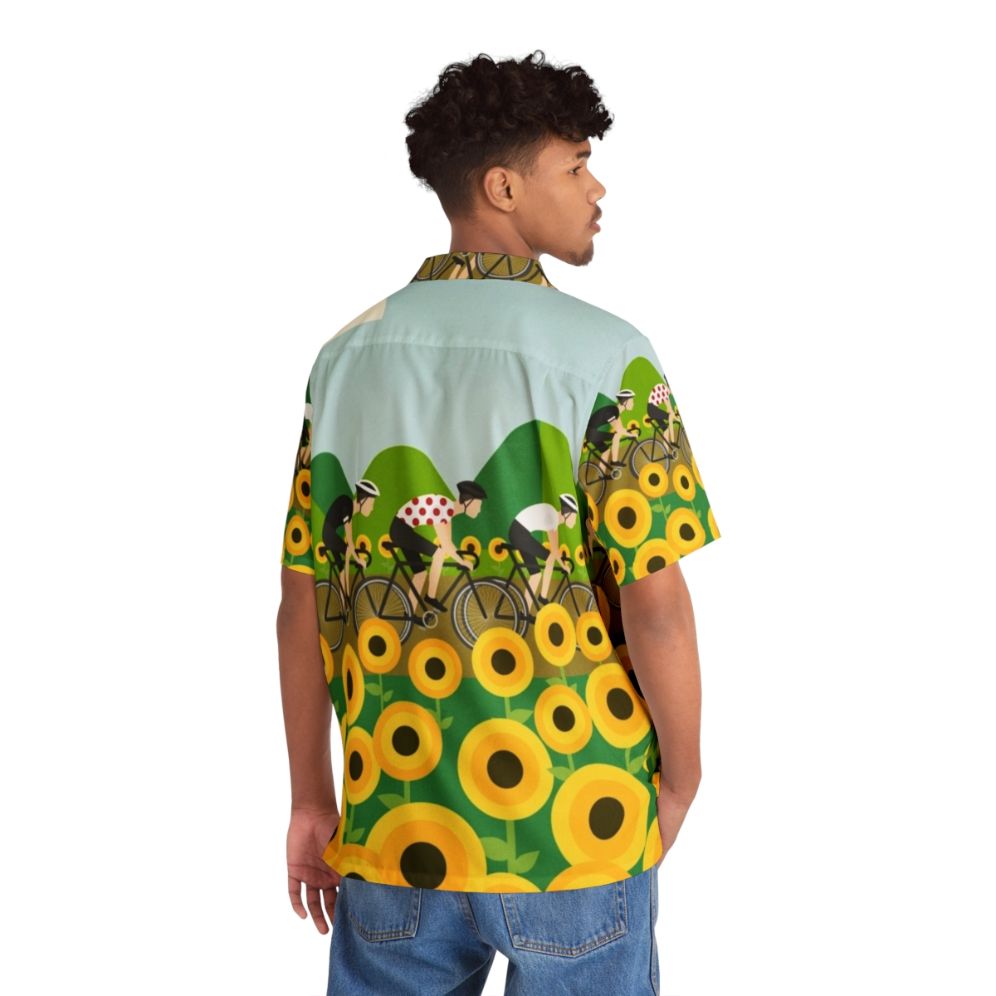 Le Tour de France Hawaiian Cycling Shirt - People Back