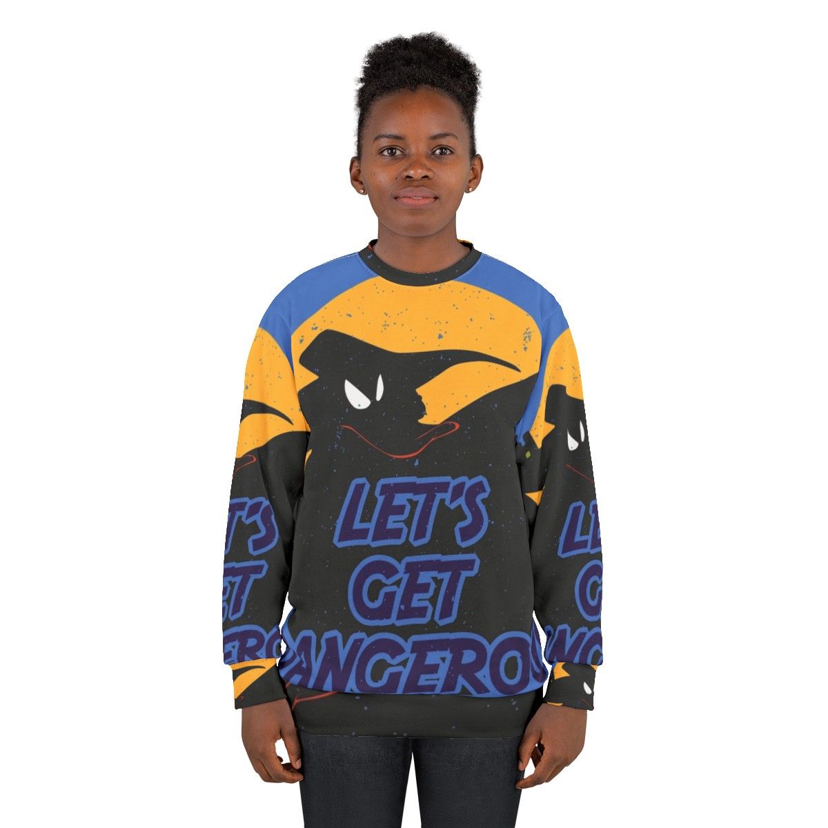 Darkwing Duck and DuckTales inspired sweatshirt - women