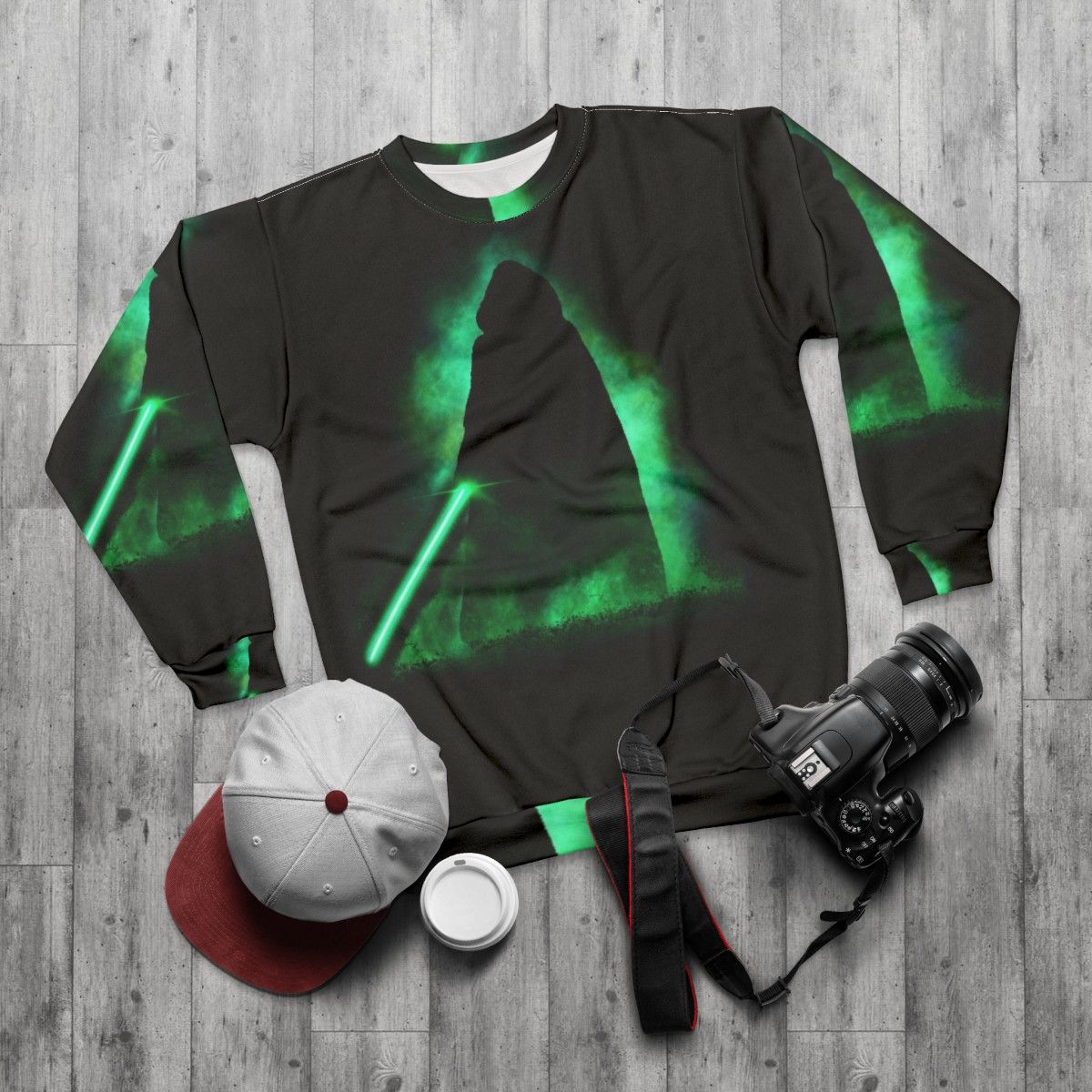 Luke Skywalker Mandalorian Sweatshirt - flat lay