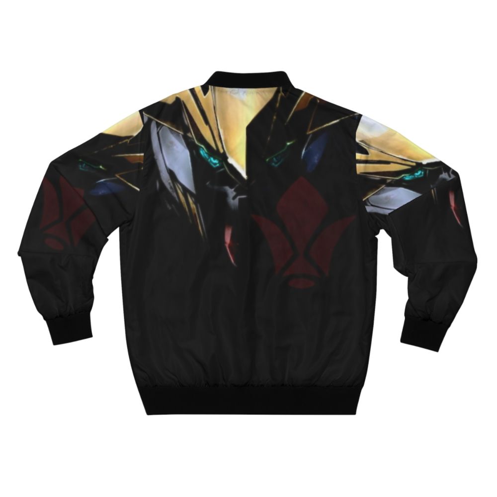 Iron Blooded Orphans Barbatos Tekkadan Logo Anime Bomber Jacket - Back