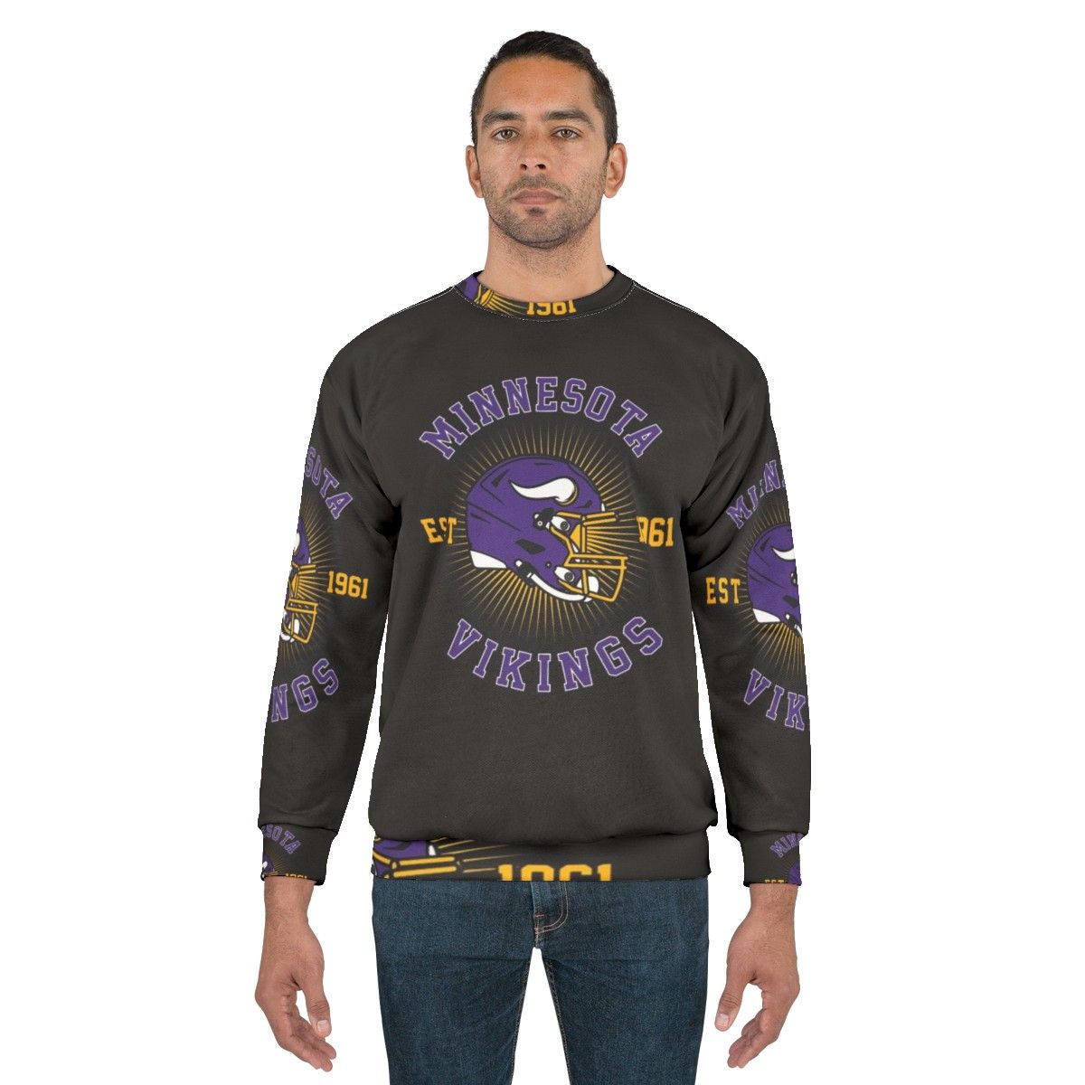 Minnesota Vikings Art Sweatshirt - men