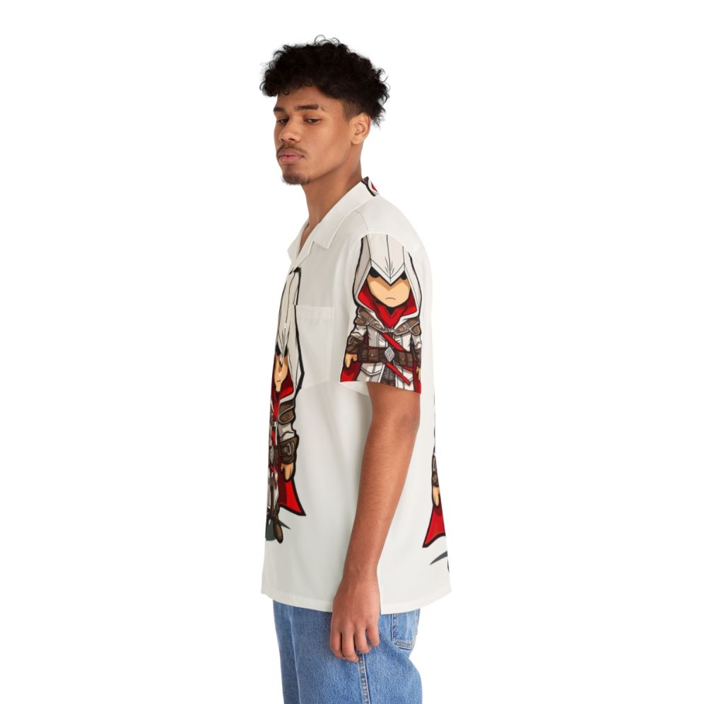 Chibi Assassin's Creed Hawaiian Shirt - People Left