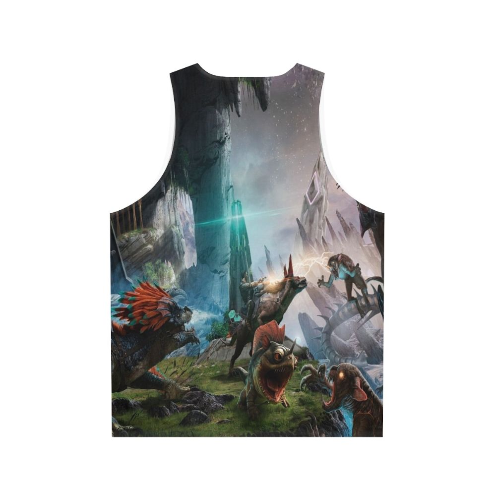 Ark Survival Evolved Dinosaur Unisex Tank Top - Back