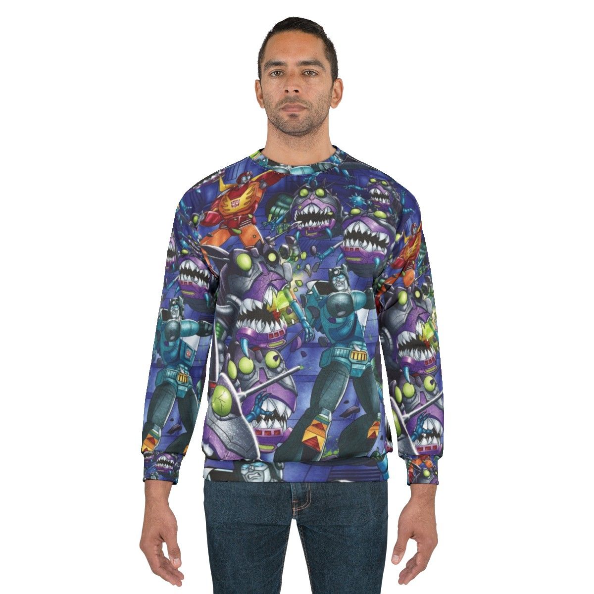 Demolition Derby Transformer Sweatshirt - men