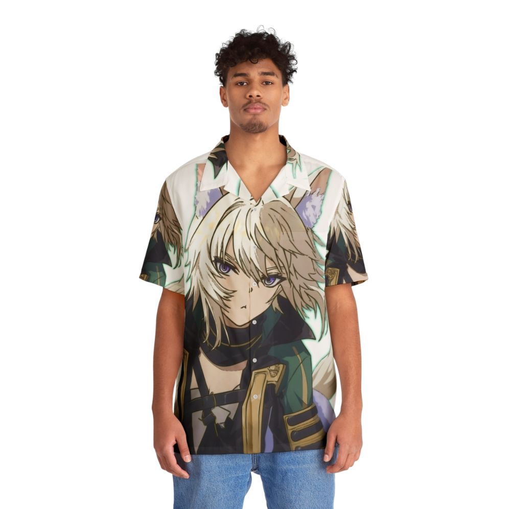 Zeta Hawaiian Shirt - Anime Inspired Merchandise - People Front