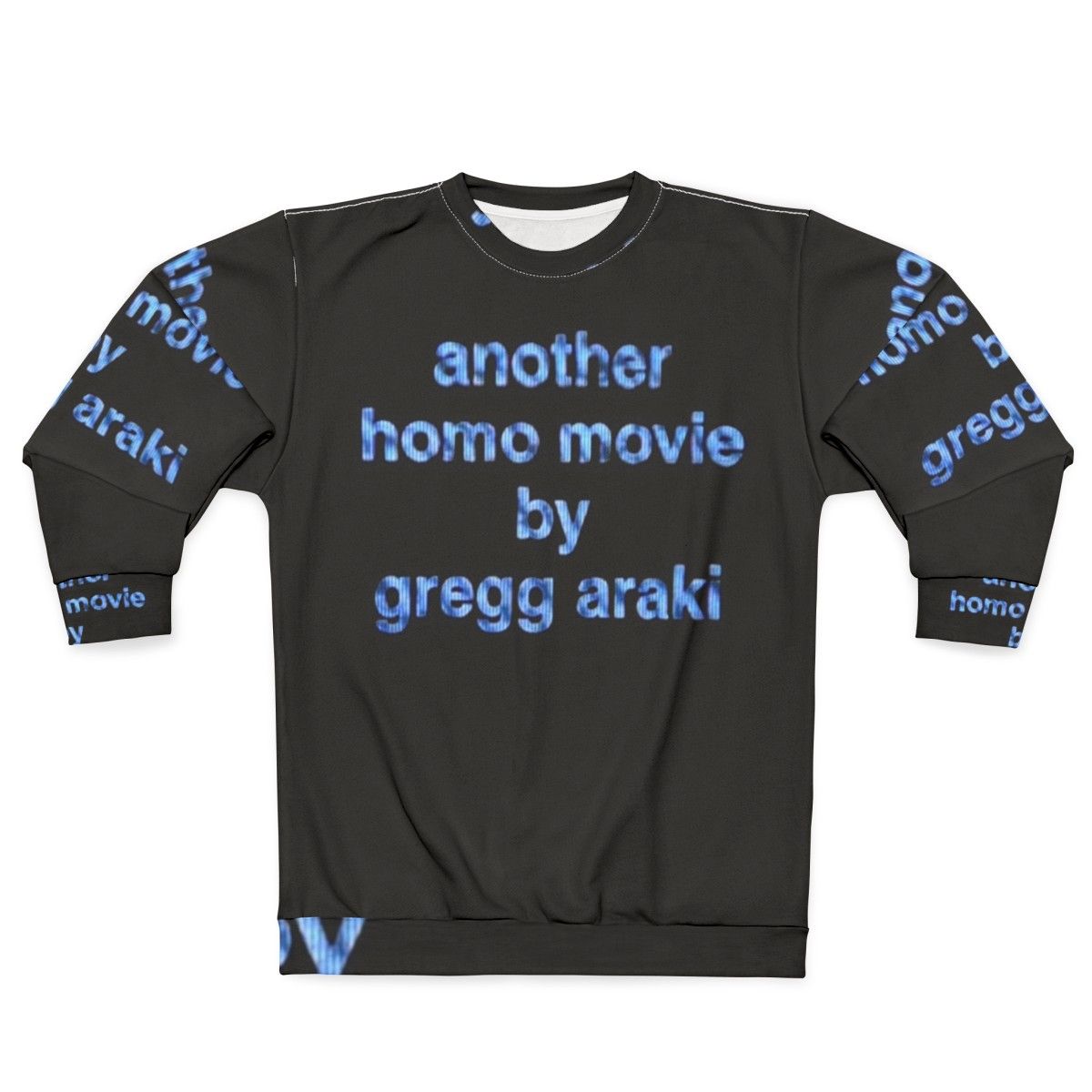 Gregg Araki LGBT film inspired graphic sweatshirt