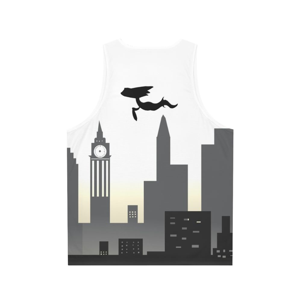 Urban Smog Unisex Tank Top - Back