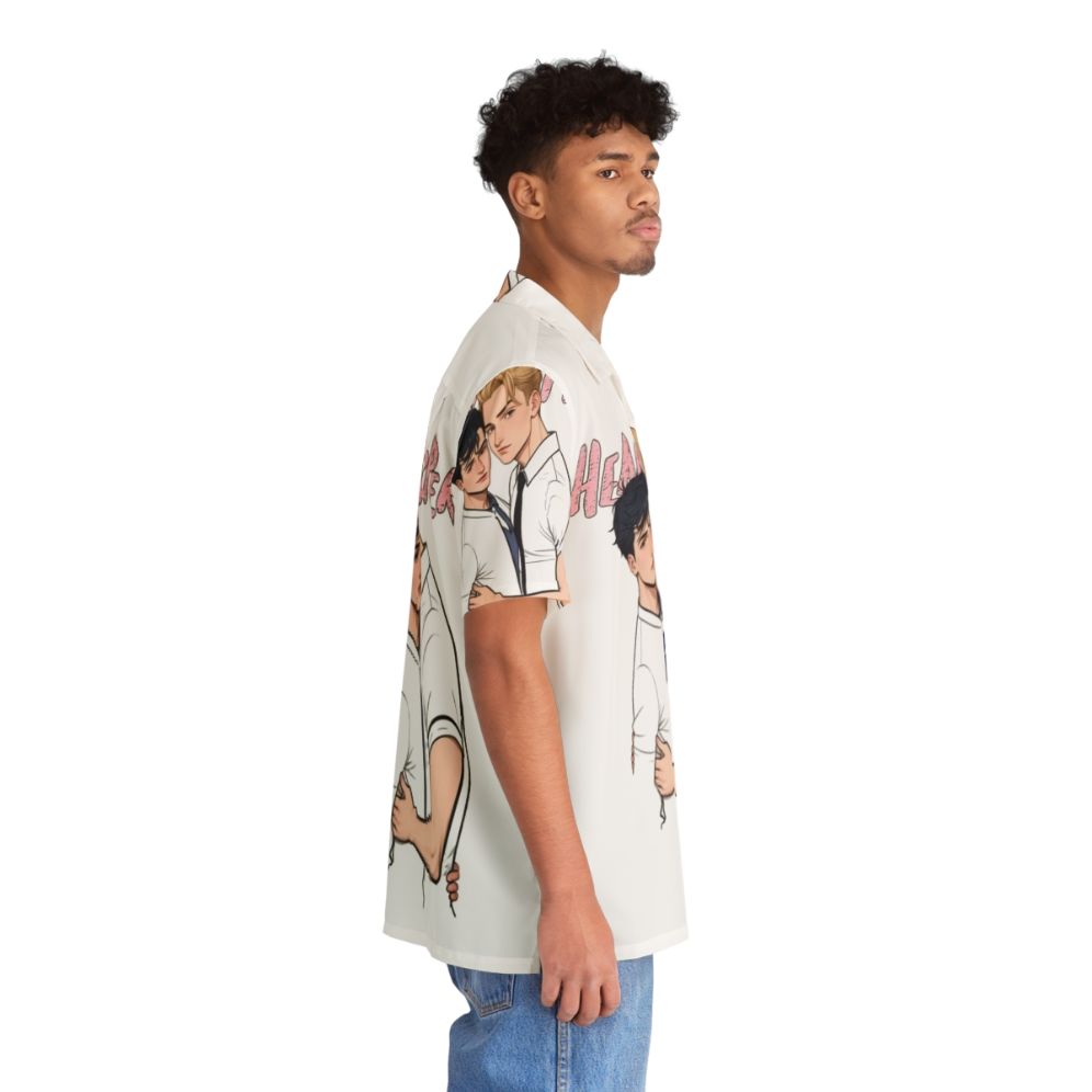 Heartstopper Nick and Charlie Hawaiian Shirt - People Pight