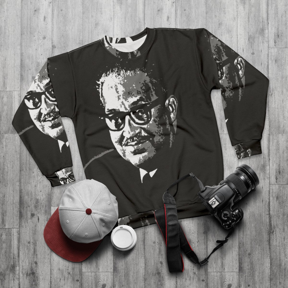 Thurgood Marshall Sweatshirt - flat lay