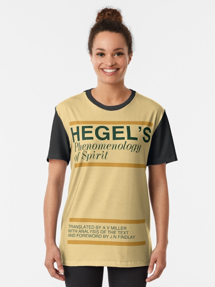 Hegel's Phenomenology of Spirit Graphic T-Shirt - Philosophy Gift - Women