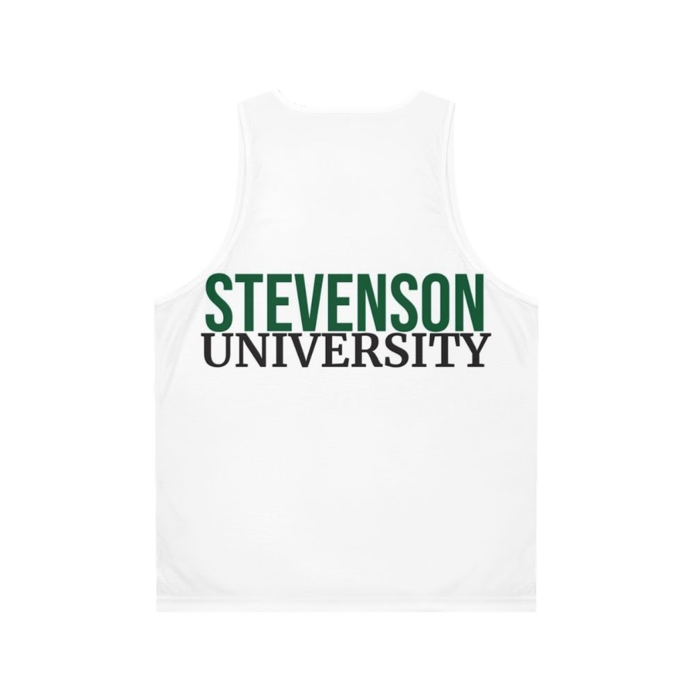 Stevenson University Unisex Tank Top - Back