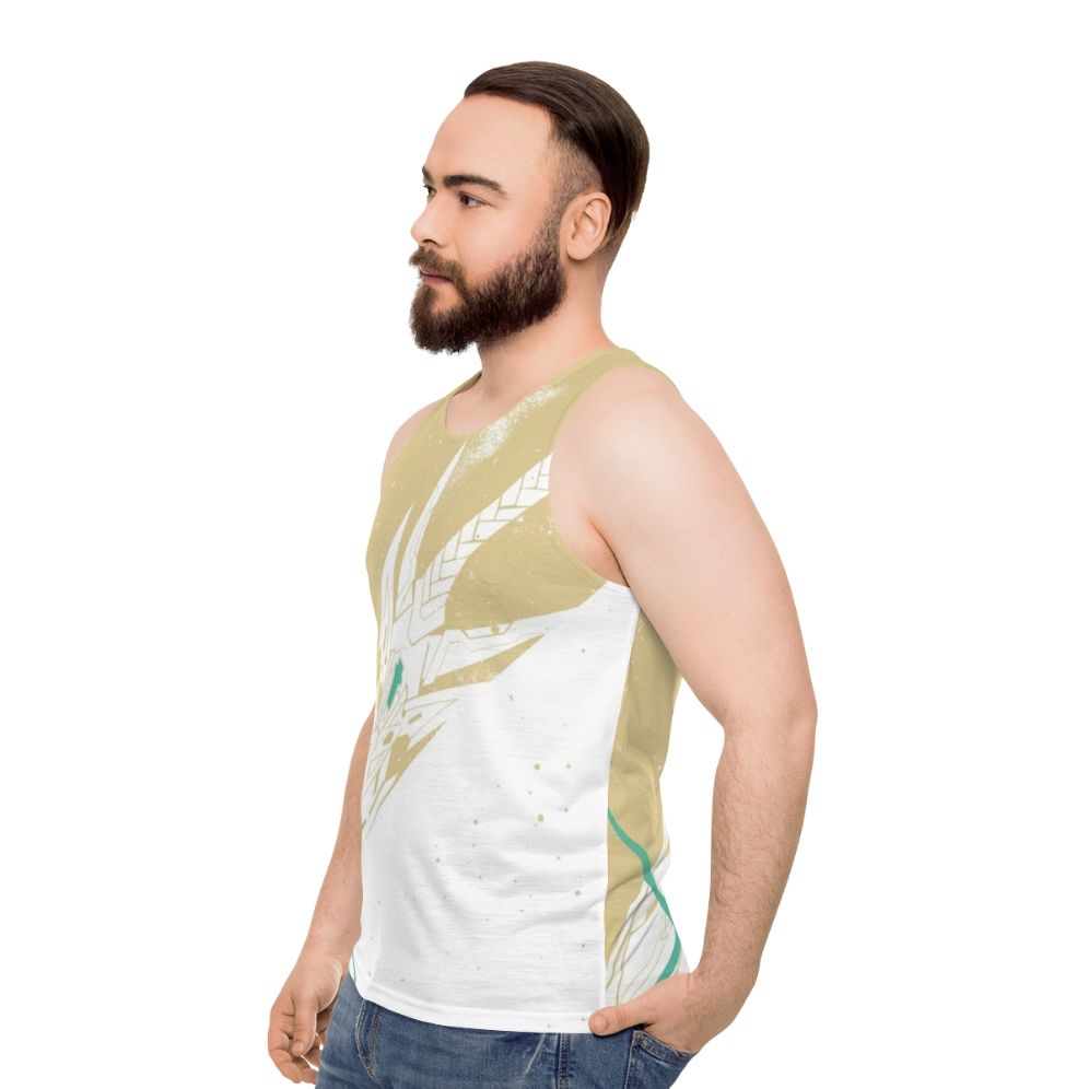 Aegis Mythra Unisex Tank Top Featuring Xenoblade Chronicles 2 Characters - men side