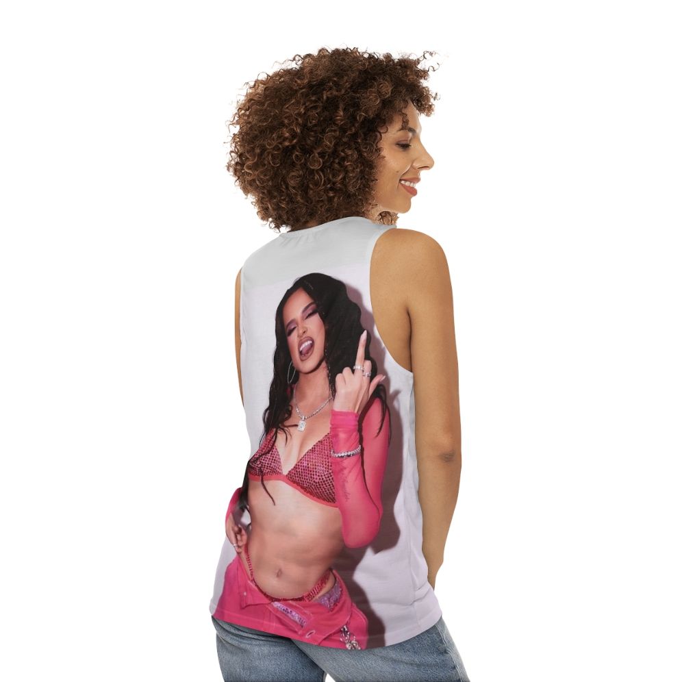 Becky G Inspired Unisex Reggaeton Tank Top - women back