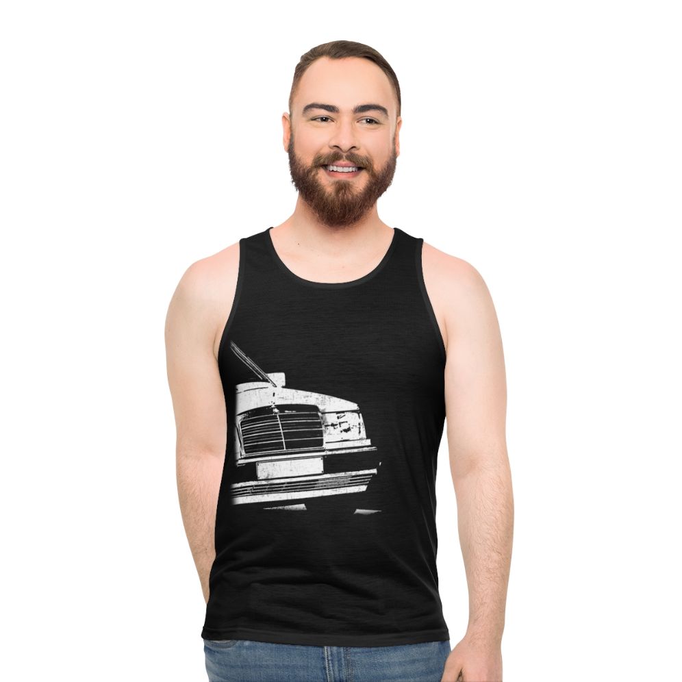 Vintage W124 E-Class Unisex Tank Top - men