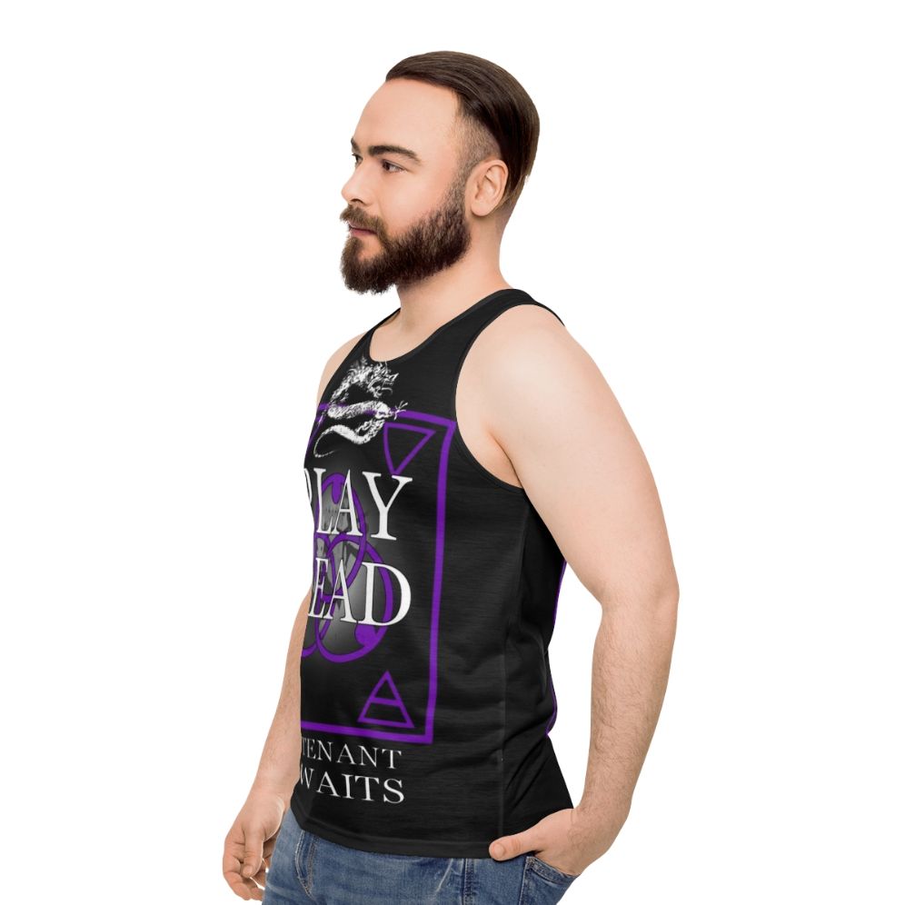 Play Dead The Tenant Unisex Tank Top - men side