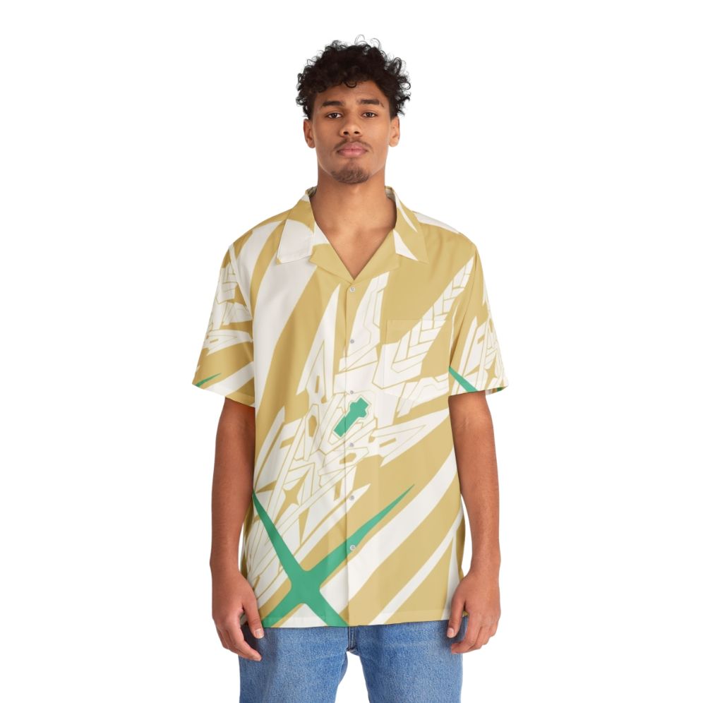 Xenoblade Chronicles Aegis Mythra Hawaiian Shirt - People Front